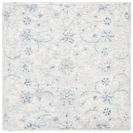 Safavieh Micro-Loop Mlp506M Light Blue/Ivory Area Rug