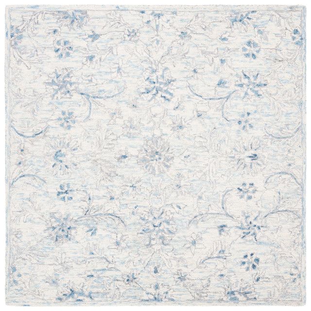 Safavieh Micro-Loop Mlp506M Light Blue/Ivory Rugs.