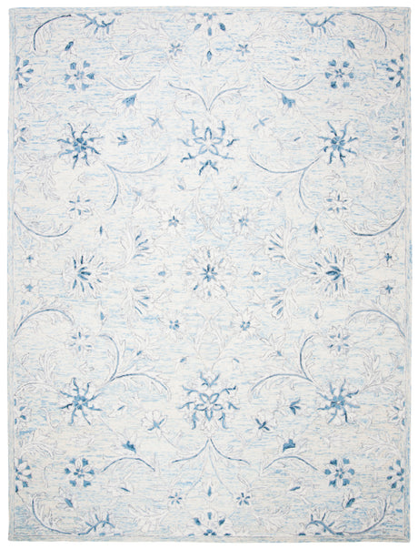 Safavieh Micro-Loop Mlp506M Light Blue/Ivory Area Rug