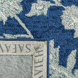 Safavieh Micro-Loop Mlp506N Navy/Grey Rugs.