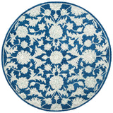 Safavieh Micro-Loop Mlp506N Navy/Grey Rugs.