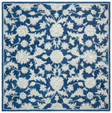 Safavieh Micro-Loop Mlp506N Navy/Grey Rugs.