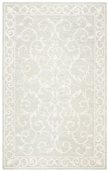 Safavieh Micro-Loop Mlp507F Light Grey/Ivory Rugs.