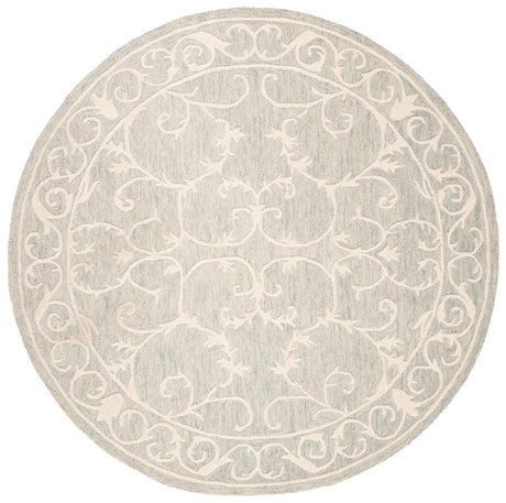 Safavieh Micro-Loop Mlp507F Light Grey/Ivory Area Rug