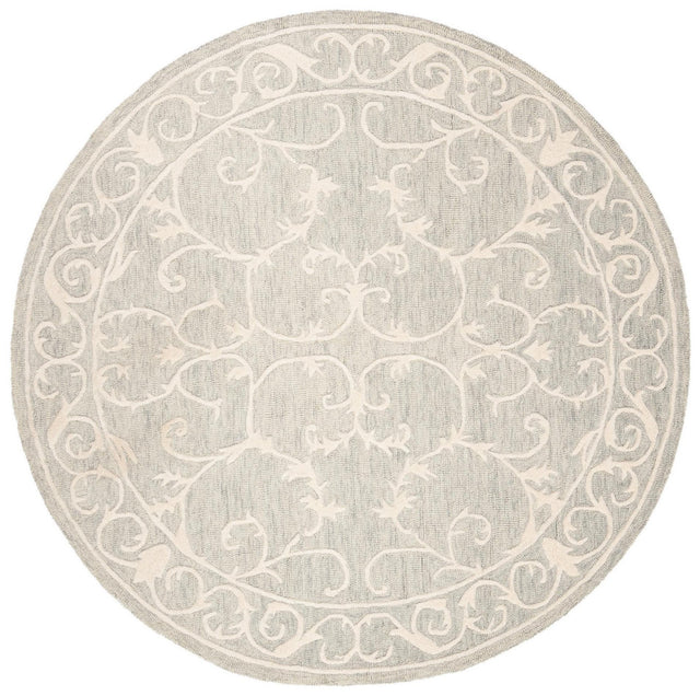 Safavieh Micro-Loop Mlp507F Light Grey/Ivory Rugs.