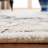 Safavieh Micro-Loop Mlp508A Ivory/Navy Rugs.