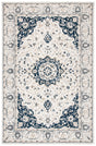 Safavieh Micro-Loop Mlp508A Ivory/Navy Rugs.