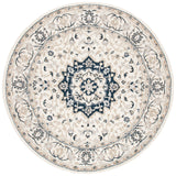 Safavieh Micro-Loop Mlp508A Ivory/Navy Rugs.