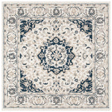 Safavieh Micro-Loop Mlp508A Ivory/Navy Rugs.