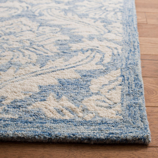 Safavieh Micro-Loop Mlp513M Blue Rugs.