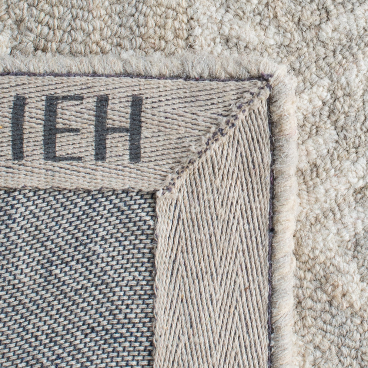 Safavieh Micro Loop Mlp515G Silver/Ivory Rug.