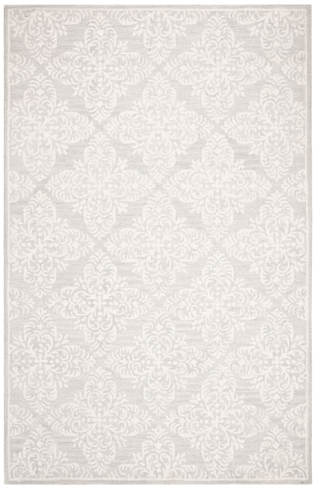 Safavieh Micro Loop Mlp515G Silver/Ivory Rug.