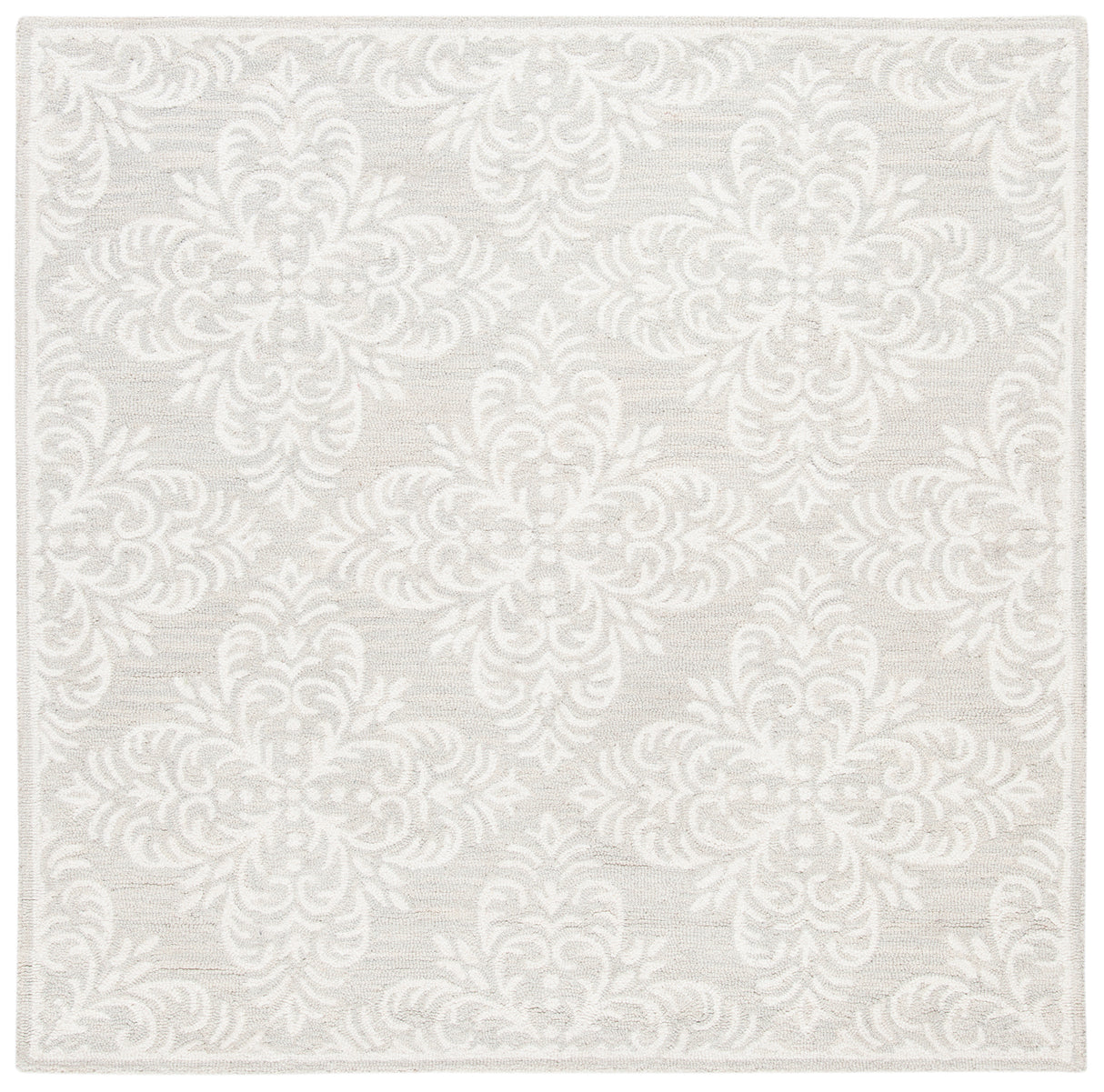 Safavieh Micro Loop Mlp515G Silver/Ivory Rug.