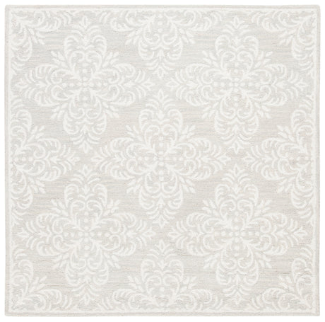 Safavieh Micro Loop Mlp515G Silver/Ivory Rug.