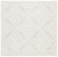 Safavieh Micro Loop Mlp515G Silver/Ivory Area Rug