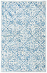 Safavieh Micro Loop Mlp515M Blue/Ivory Rug.