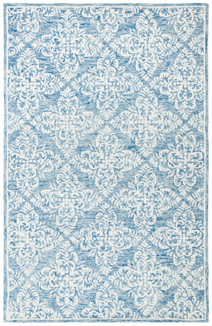 Safavieh Micro Loop Mlp515M Blue/Ivory Area Rug