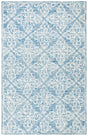 Safavieh Micro Loop Mlp515M Blue/Ivory Rug.