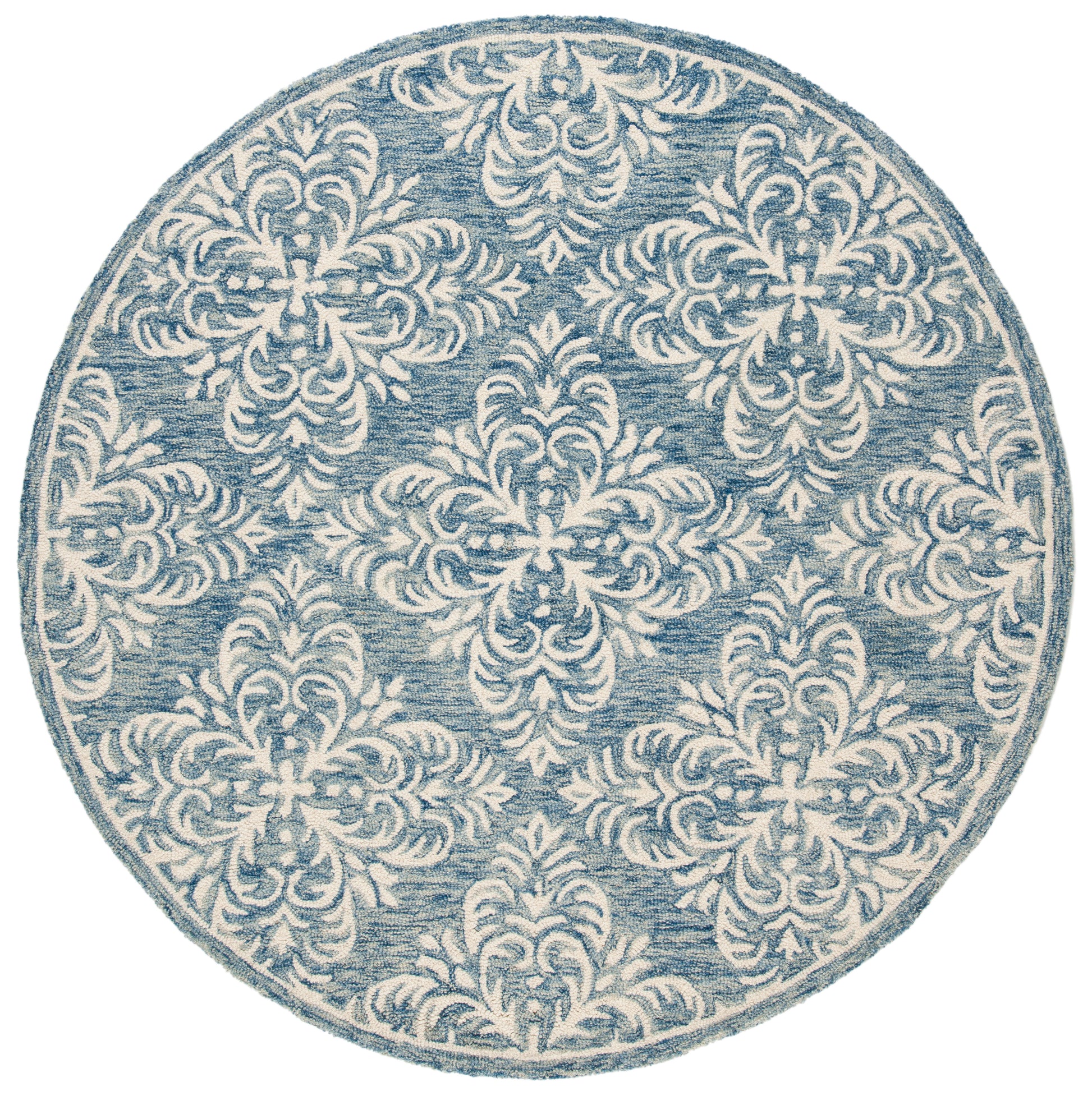 Safavieh Micro Loop Mlp515M Blue/Ivory Area Rug