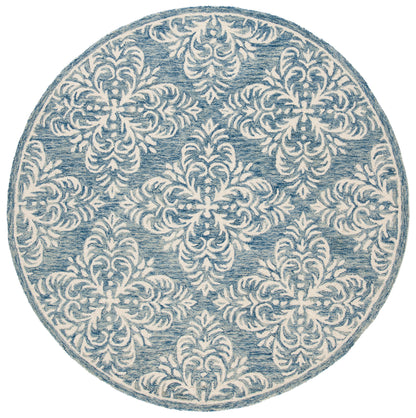 Safavieh Micro Loop Mlp515M Blue/Ivory Area Rug