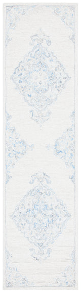 Safavieh Micro-Loop Mlp516A Ivory/Blue Rugs.