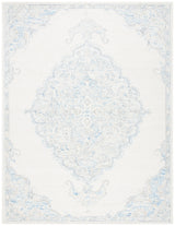 Safavieh Micro-Loop Mlp516A Ivory/Blue Rugs.