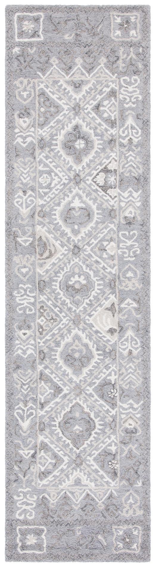 Safavieh Micro-Loop Mlp517G Ivory/Grey Rugs.