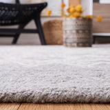 Safavieh Micro-Loop Mlp517G Ivory/Grey Rugs.