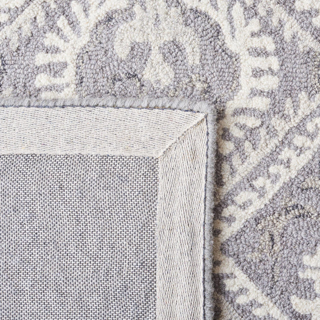 Safavieh Micro-Loop Mlp517G Ivory/Grey Rugs.
