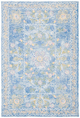 Safavieh Micro-Loop Mlp522M Blue/Green Rugs.