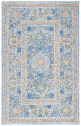 Safavieh Micro-Loop Mlp522M Blue/Green Rugs.