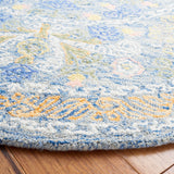 Safavieh Micro-Loop Mlp522M Blue/Green Rugs.