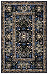 Safavieh Micro-Loop Mlp522Z Black/Green Rugs.