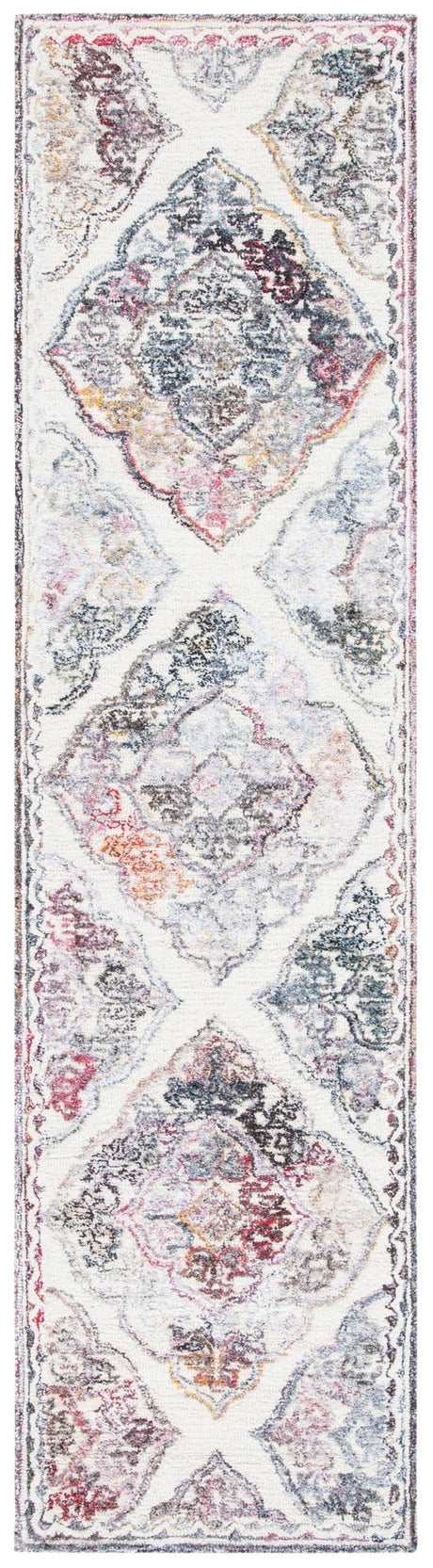 Safavieh Micro-Loop Mlp523F Grey/Ivory Area Rug