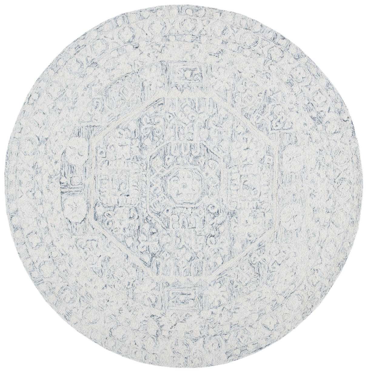 Safavieh Micro-Loop Mlp524H Charcoal/Ivory Rugs.