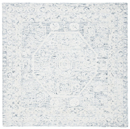 Safavieh Micro-Loop Mlp524H Charcoal/Ivory Area Rug