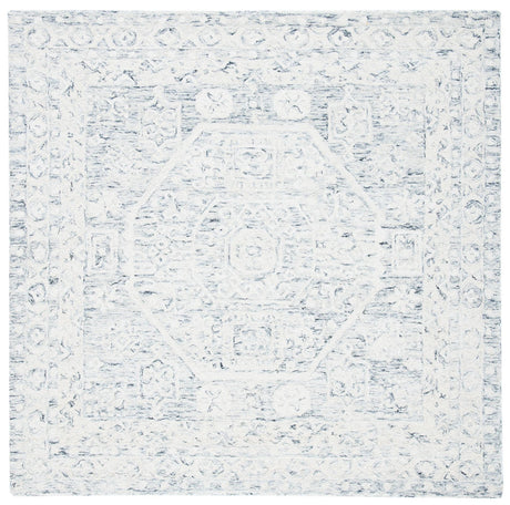 Safavieh Micro-Loop Mlp524H Charcoal/Ivory Area Rug