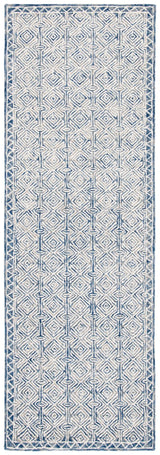 Safavieh Micro-Loop Mlp526N Navy/Ivory Rugs.