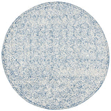 Safavieh Micro-Loop Mlp526N Navy/Ivory Rugs.