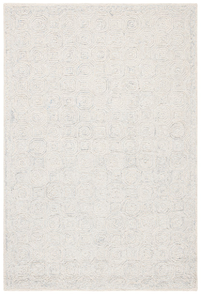 Safavieh Micro-Loop Mlp527G Silver/Grey Area Rug