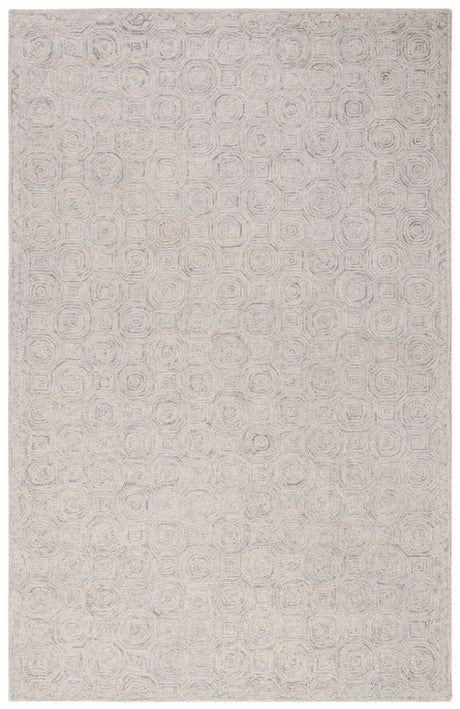 Safavieh Micro-Loop Mlp527G Silver/Grey Area Rug