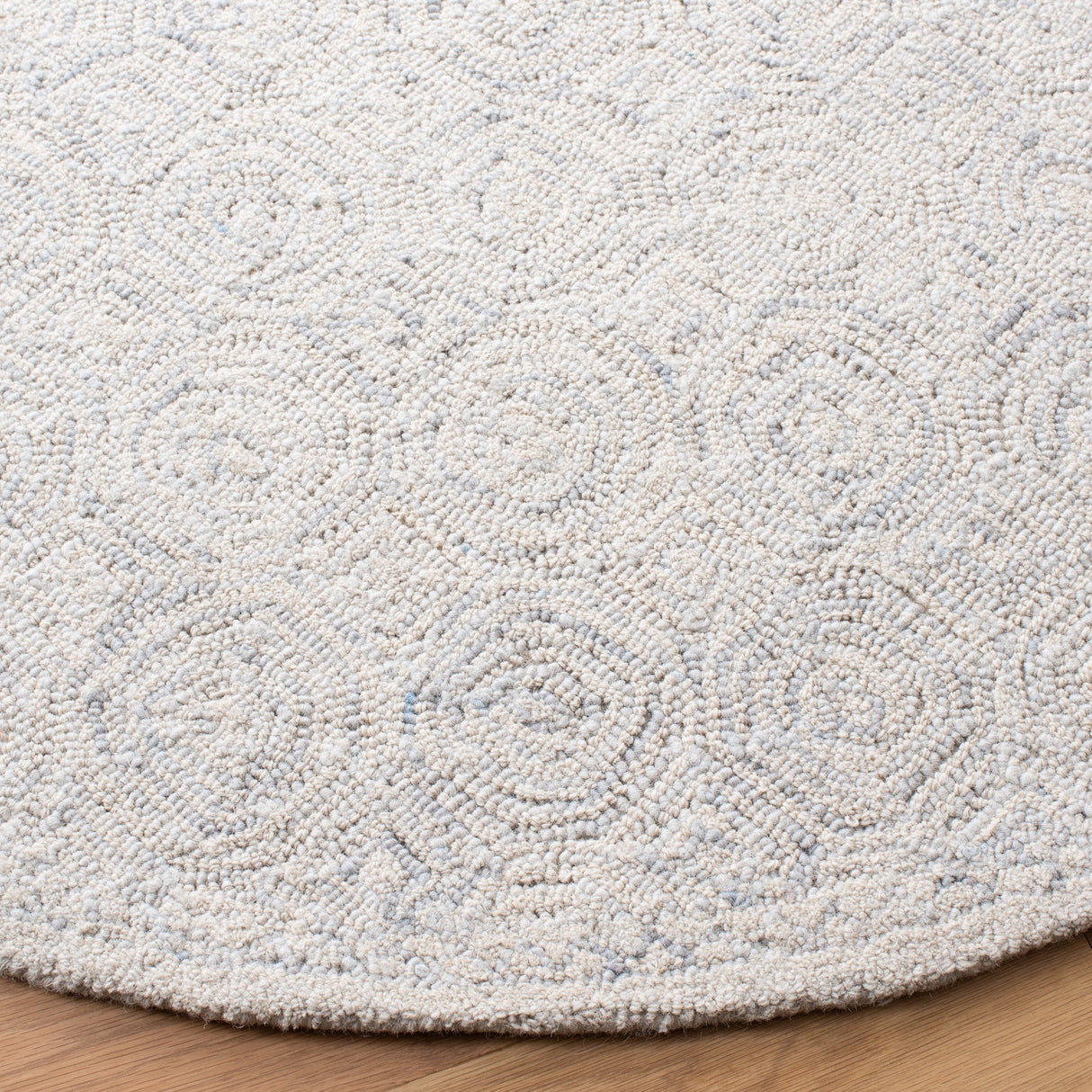 Safavieh Micro-Loop Mlp527G Silver/Grey Rugs.