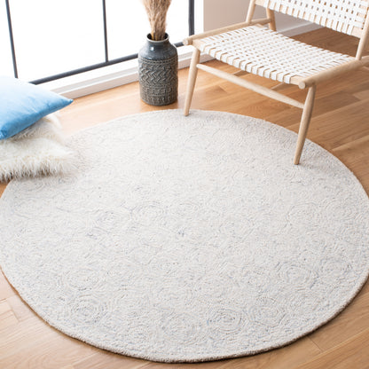 Safavieh Micro-Loop Mlp527G Silver/Grey Area Rug