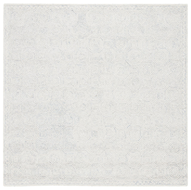 Safavieh Micro-Loop Mlp527G Silver/Grey Area Rug