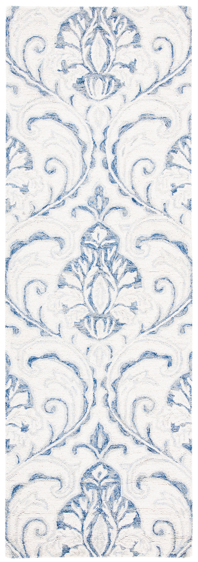 Safavieh Micro-Loop Mlp532A Ivory/Blue Area Rug