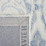 Safavieh Micro-Loop Mlp532A Ivory/Blue Rugs.