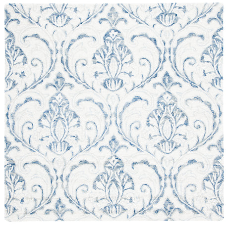 Safavieh Micro-Loop Mlp532A Ivory/Blue Area Rug