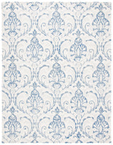 Safavieh Micro-Loop Mlp532A Ivory/Blue Rugs.
