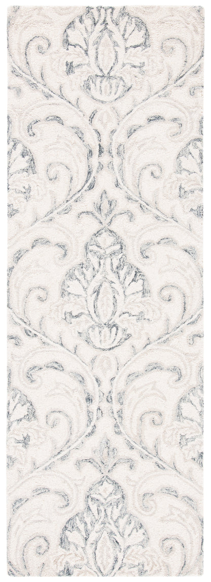 Safavieh Micro-Loop Mlp532F Ivory/Grey Area Rug