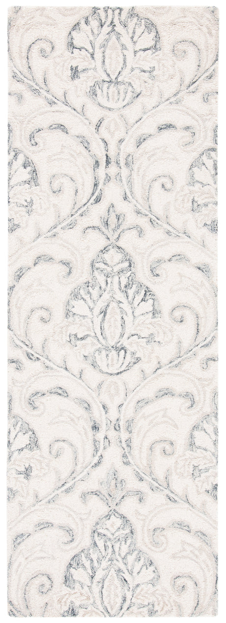 Safavieh Micro-Loop Mlp532F Ivory/Grey Area Rug